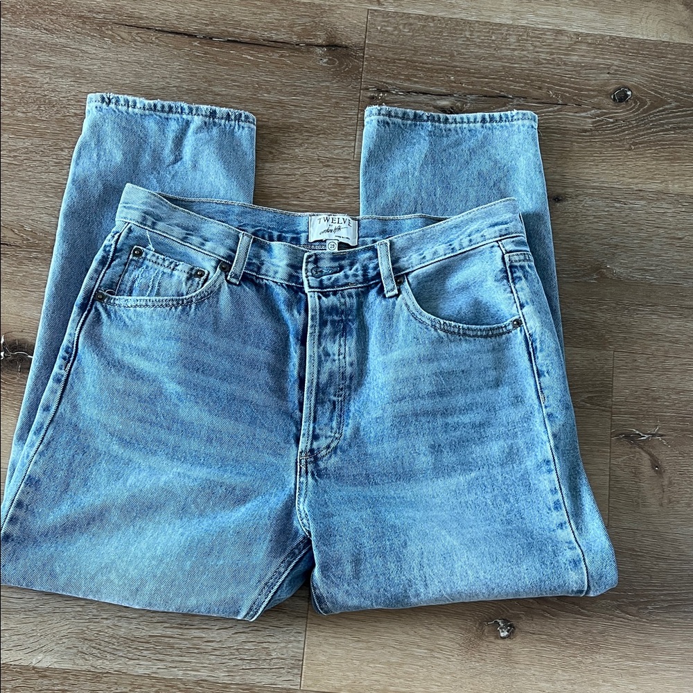 Three for Twelve Light Blue Women Jeans